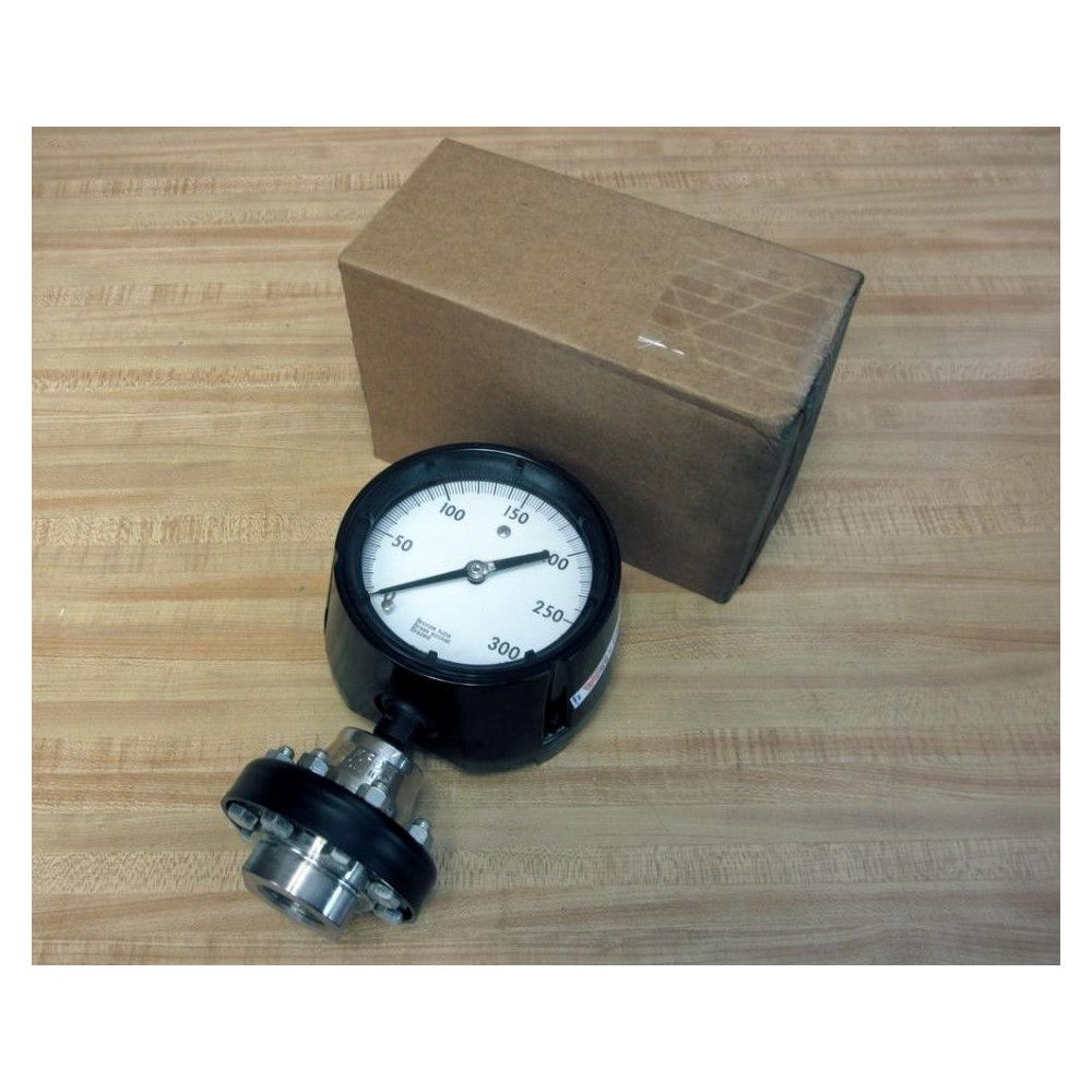 Ashcroft 200-316L Pressure Gauge 300PSI WDiaphragm Seal Base