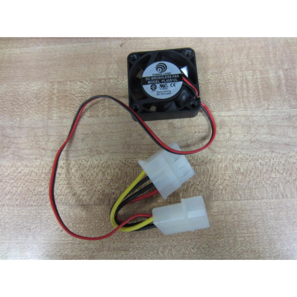 Power Logic PL40S12L Cooling Fan  PL40S12L 2 Wires - Used