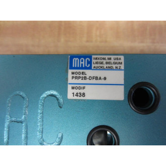 MAC PRP2B-DFBA-9 Valve PRP2BDFBA9 PMPP2A-0030 - New No Box