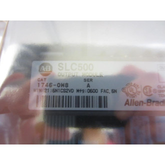 Allen Bradley 1746-OW8 Module 1746-0W8 Ser. A - New No Box