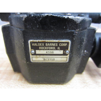 Haldex Barnes BE9900 Hydraulic Pump 4398 - Used