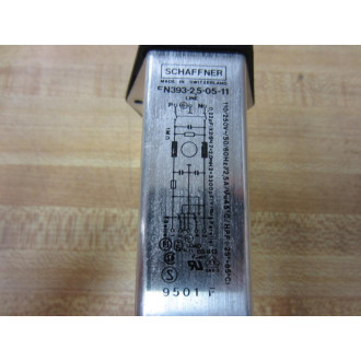Schaffner N393-2,5-05-11 Filter N393250511 - Used