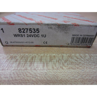 Weidmuller 827535 Relay 8275350000 WRS 1