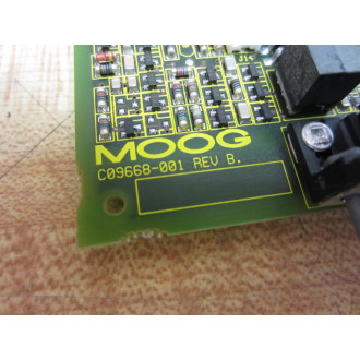 Moog C09668-001 Circuit Board  C09668001 002031 Rev B - Used