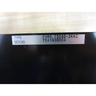 Fuji Electric FVR0. 75E9S-2KKC FVR075E9S2KKC - Used