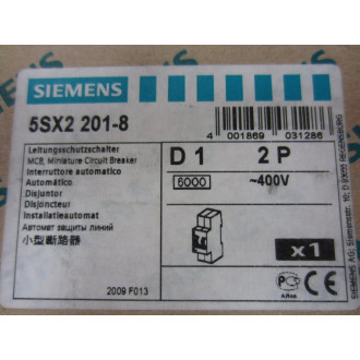 Siemens 5SX2201-8 Circuit Breaker 5SX22018