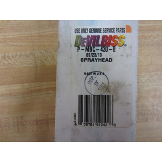 DeVilbiss P-MBC-430-E PMBC430E Spray Head