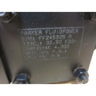 Parker 02.50 CDD2ANUS14C 4.000 02.50CDD2ANUS14C Cylinder 1245305A - New No Box