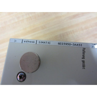 Siemens 6ES5-950-3AA51 Power Supply 6ES59503AA51 - New No Box
