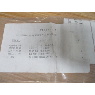 Gemini Valve VRK89-1.5 Valve Repair Kit 15-89 Series