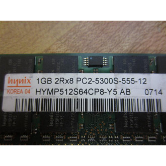 Hynix HYMP512S64CP8-Y5-AB Memory Module HYMP512S64CP8Y5AB - Used