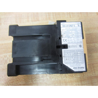 Allen Bradley 100-A12NZ*3 Contactor 100A12NZ3 Corner ChippedSeries B - Used