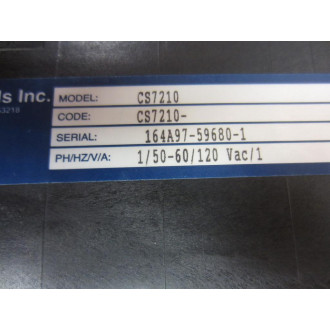 Jordan Controls CS7210 Inc Control Panel Displays - New No Box