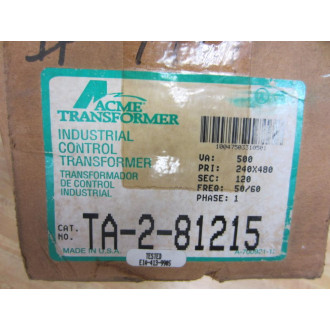 Acme TA-2-81215 TA281215 Transformer