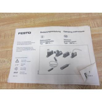 Festo SMT-8-PS-K-LED-24 SMT8PSKLED24 Sensor 150864