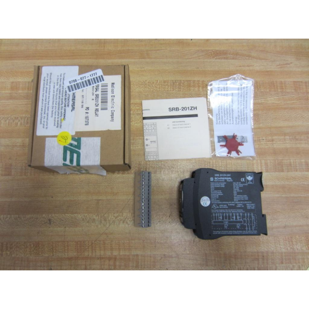 Schmersal SRB 201ZH 24VDC Safety Controller SRB201ZH24VDC