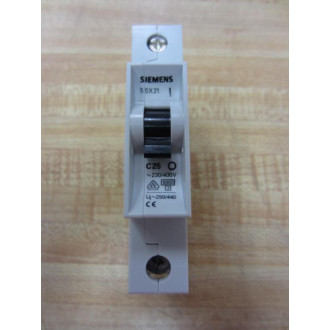 Siemens 5S Circuit Breaker X2-G8 8A 5SX21-C25 25A - New No Box