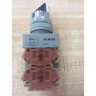 IDEC ASW222 Selector Switch - New No Box