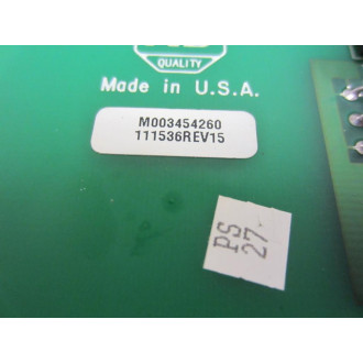 Allen Bradley 111536 PLC Board Rev 15 - Used