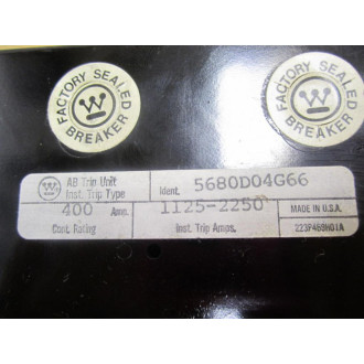 Westinghouse 5680D04G66 AB Trip Unit - New No Box