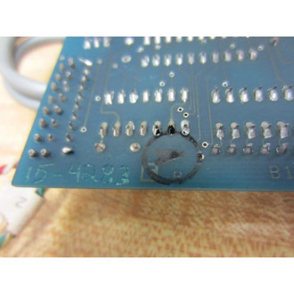 Helm Instrument B10A311-4C PC Board Assy Z23255  B10A300-4S Serial 15-4283 - Used