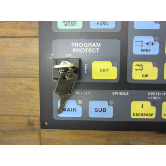 Key Tronic TCD475-5 Control Panel SG-0011844-P With Key - New No Box