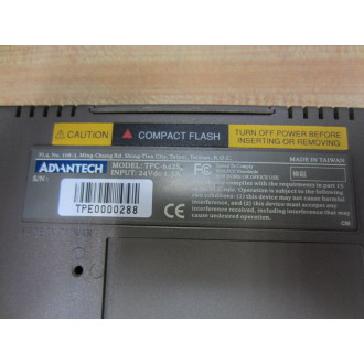 Advantech TPC-642S TPC642S Operation Panel - Used