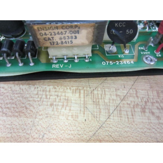 PowerTec 075-23464 07523464 19C-E01-B D.C. Power Supply Rev J - Used