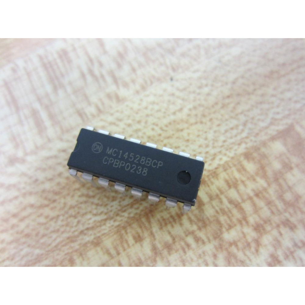 Motorola MC14528BCP Integrated Circuit (Pack of 4)