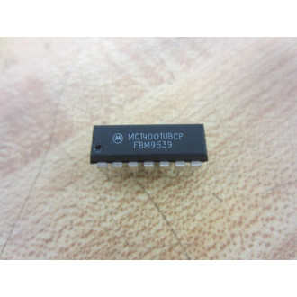 Motorola MC14001UBCP Integrated Circuit (Pack of 11)