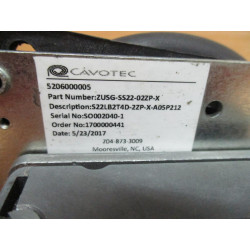 Cavotec ZUSG-SS22-02ZP-X Single Axis Joystick - Used