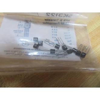 SK Series SK3122 NPN Si Transistor AFRF Preamplifer (Pack of 10)