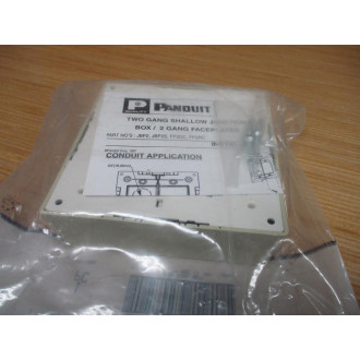 Panduit JBP2E1 Junction Box (Pack of 3)