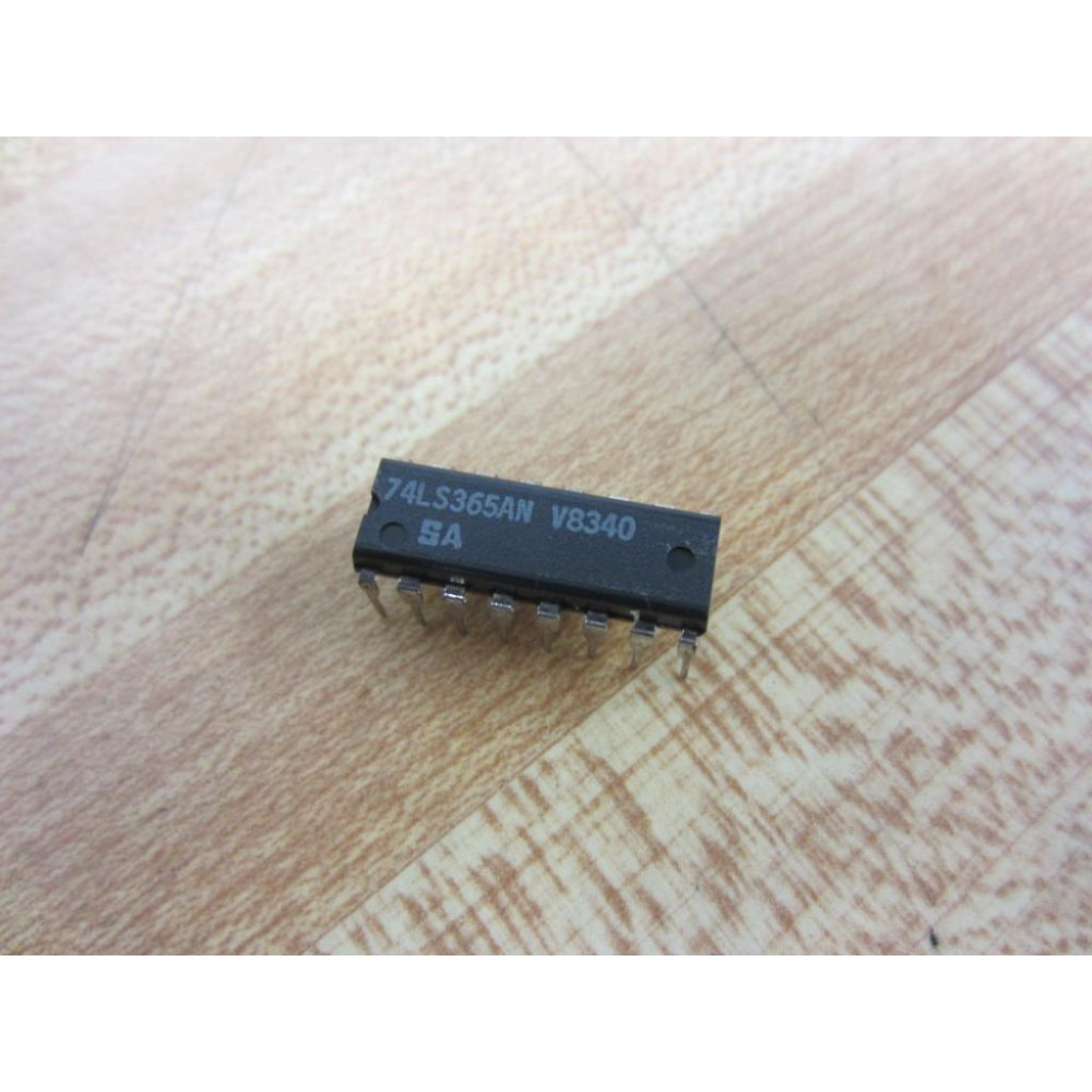 Signetics 74LS365AN Integrated Circuit (Pack of 5)