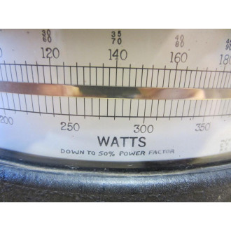 Electrical Instrument Service DWEW-7A Meter 946369 0-600 DWEW7A - Used