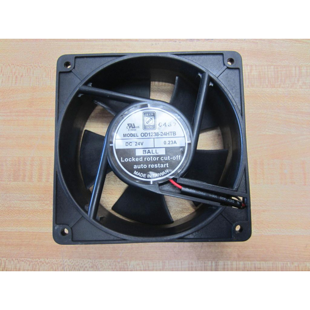 Orion OD1238-24HTB Fan 120mm DC 24V 0.23A Ball Bearing OD123824HTB - Used