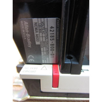 Allen Bradley 509-A0D Starter 509-AOD Ser.B Chipped - Used