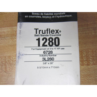 Gates 1280 Truflex V Belt 3L280 38" x 28"