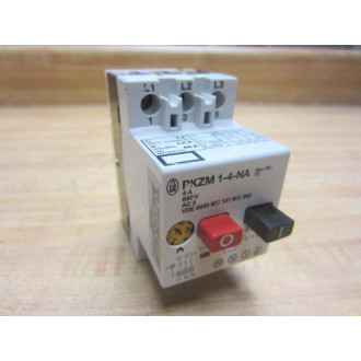 Moeller PKZM 1-4-NA Motor Starter Protector 2.4-4A 660V PKZM14NA Ser No. 02 - Used