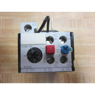 Siemens 3UA5-000-1C Overload Relay 3UA50001C - Used