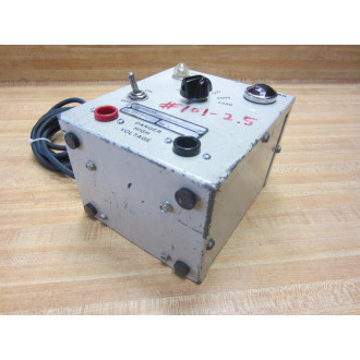 Slaughter 101-2.5 Hipot Calibration Tester 10125 Series A 144113 - Used