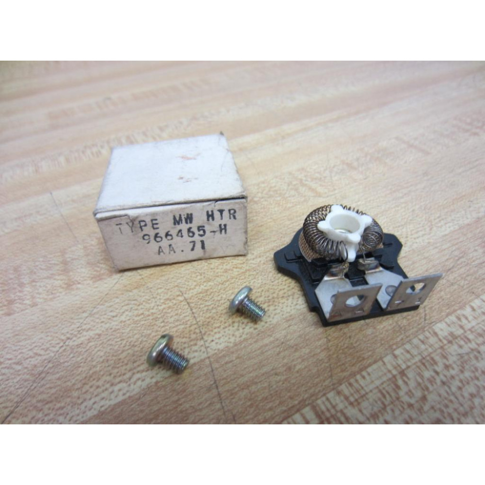 Westinghouse Cutler Hammer 966465-H Overload Heater Type AA.71 (Pack of 2)