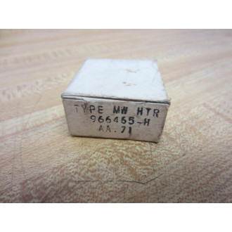 Westinghouse Cutler Hammer 966465-H Overload Heater Type AA.71 (Pack of 2)
