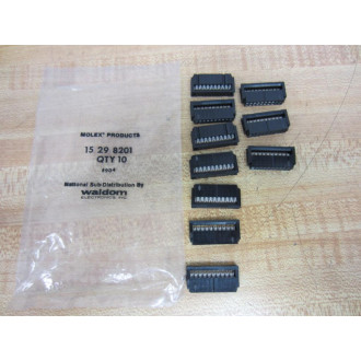 Molex 15 29 8201 15298201 Connectors (Pack of 10)
