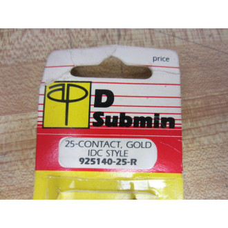 D Submin 925140-25-R 92514025R A P Products Connector