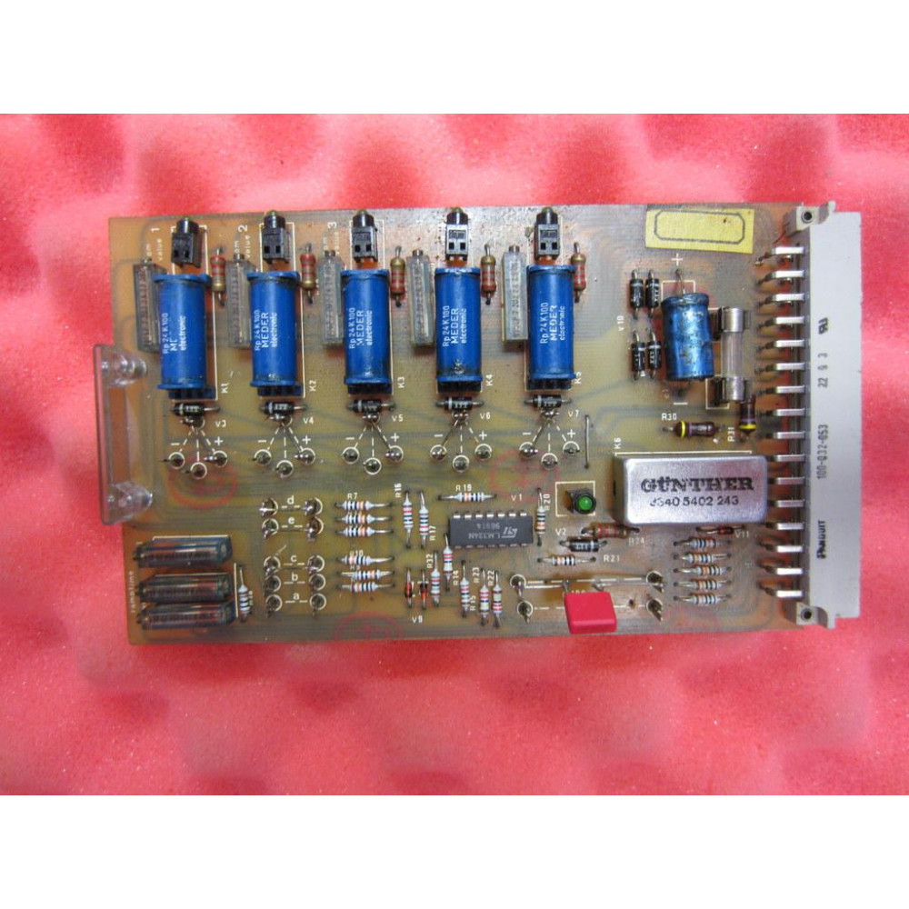 Pees AN 115 Ramptime Positioning Board PCB AN115 3-84-PGSE-0624a U5 - Parts Only