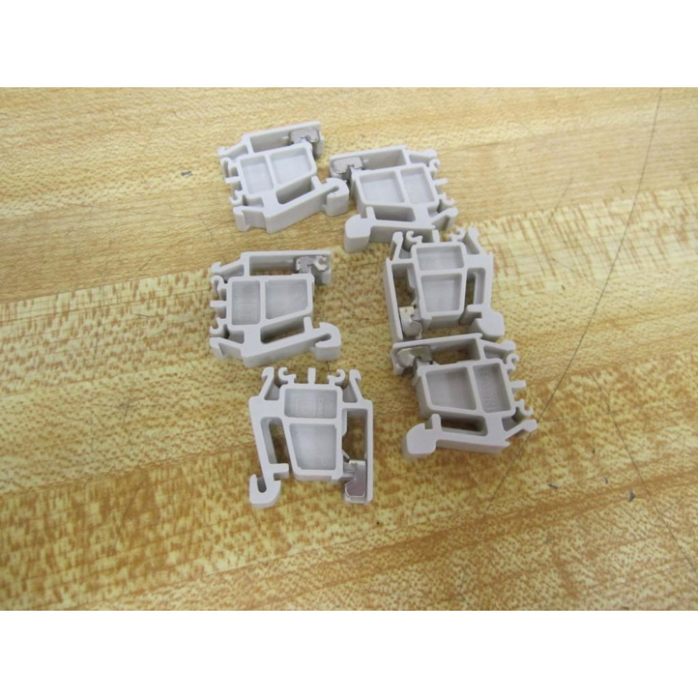 Entrelec 019942021 Terminal Blocks End Stop BADRL (Pack of 6) - New No Box