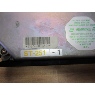 Seagate ST-251-1 MFM 5.25" Hard Drive HD 43MB Vintage ST2511 CB528822 - Used