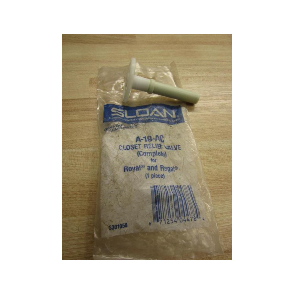 Sloan A-19-AC Closet Relief Valve (Pack of 6)