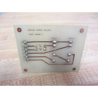 EDO 7848C 2 Digital Hipot With Input Module ODC5 - New No Box